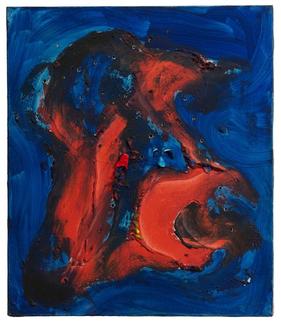 LUCIO FONTANA - CONCETTO SPAZIALE - STIMA: 500.000 - 700.000 EURO, AGGIUDICATO A 516.500 EURO