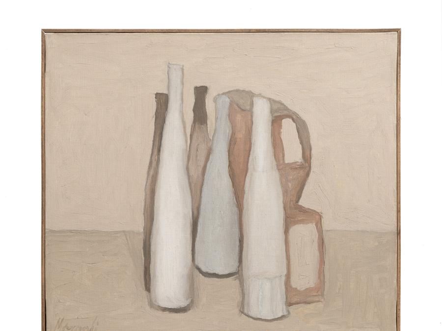 Giorgio Morandi Natura morta olio su tela Stima: 750.000 - 1.000.000 Euro aggiudi-cata per 1.452.500 Euro