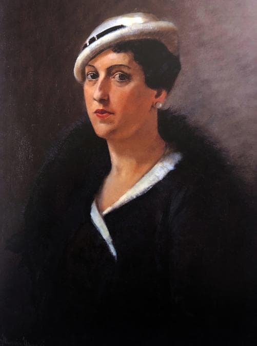 Carla Maria Maggi, Mia madre 1933, 80x62
