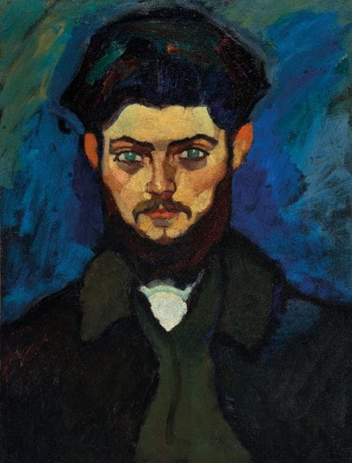 Amedeo Modigliani (1884-1920), Portrait of Maurice Drouard, 1909. Oil on canvas. 23¼ x 17¼ in (59 x 44 cm). Sold for €4,485,500 in ONE: A Global Sale of the 20th Century on 10 July 2020 at Christie's in Paris