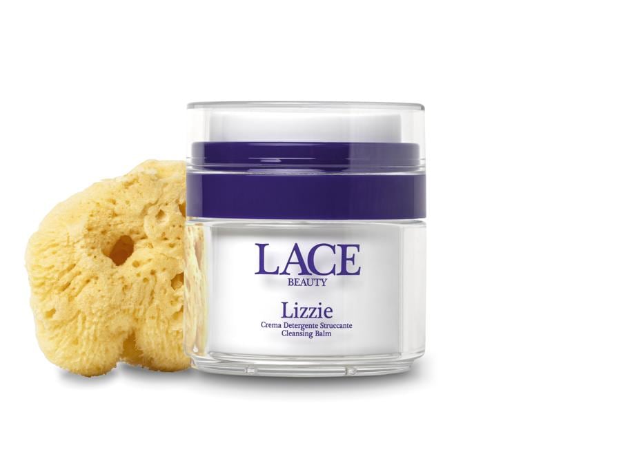 Lace Beauty Lizzie Crema Detergente Struccante Cleansing Balm, rimuove il make up in un solo passaggio, per viso, occhi e labbra, efficace anche su trucco waterproof. Perfetta per la pelle sensibile