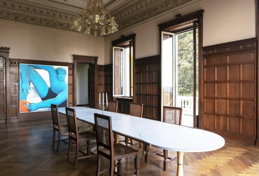 Mendes Wood DM, che sabato 26 settembre ha inaugurato a Villa Era nella campagna