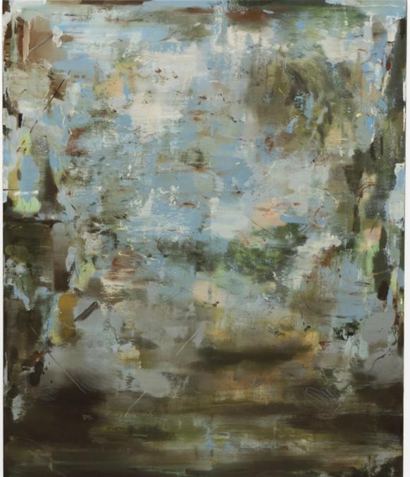Nazzarena Poli Maramotti, Un Ritorno, 2020, tecnica mista su tela. 120x100cm in vendita alla galleria A + B di Brescia a 4.500 euro + IVA 
