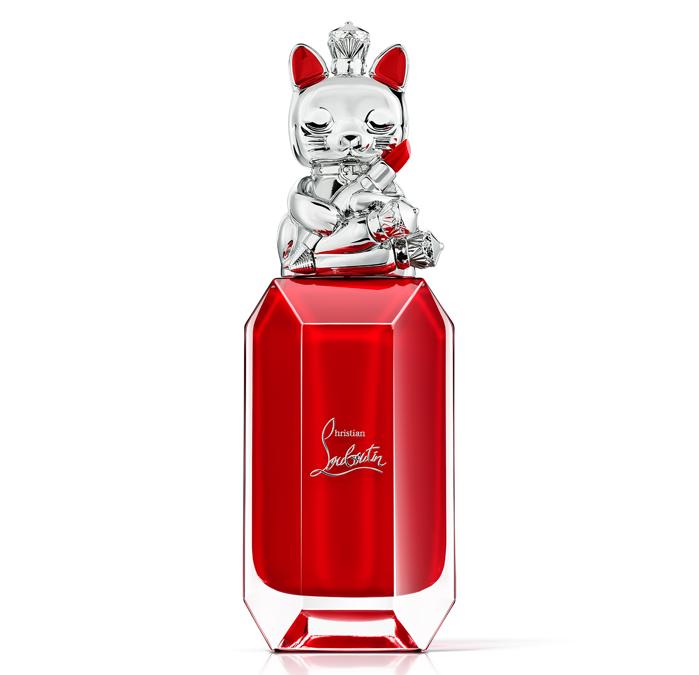 Christian Louboutin. Loubidoo è una delle sette fragranze della nuova collezione Loubiworld. Mescola la semplicità della fragola con l’opulenza di rosa e cedro