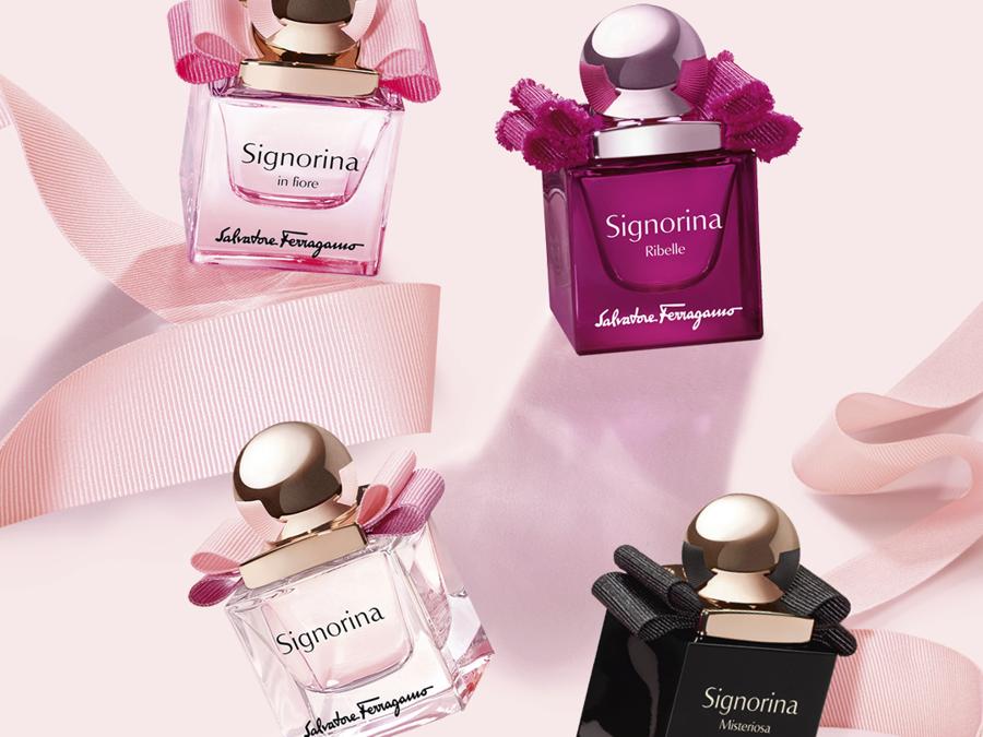  Salvatore Ferragamo. Le quattro Signorina  in versione mini da 20 ml