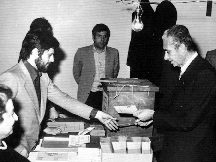 Aldo Moro il 12 maggio 1974 . ARCHIVIO ANSA/DEF