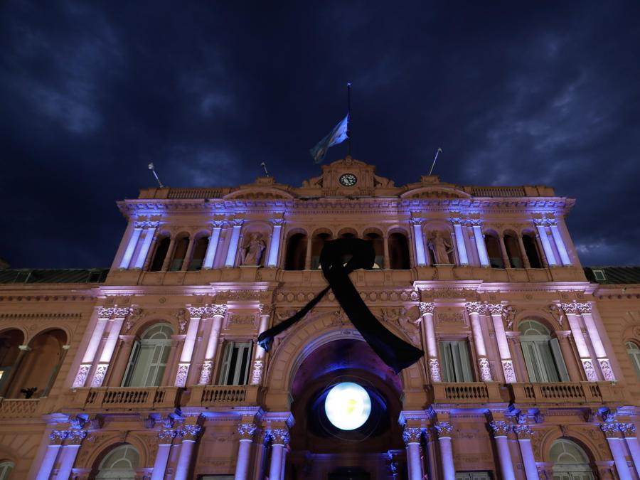 La Casa Rosada. EPA/JUAN IGNACIO RONCORONI