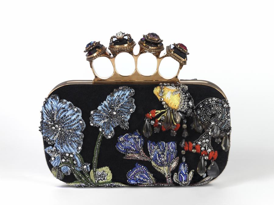 Alexander McQueen, Spider Jewelled Four Ring Box Clutch Box Bag. Resort 2020. United Kingdom (c) Victoria and Albert Museum, London