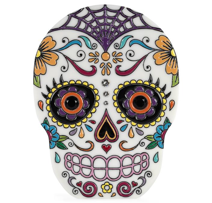 Charlotte Olymia, Calavera skull clutch bag, from Winter 2014 onwards (c) Victoria and ALbert Museum, London