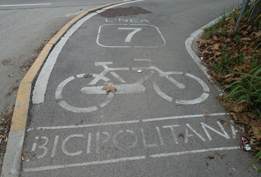 La “Bicipolitana” di Pesaro