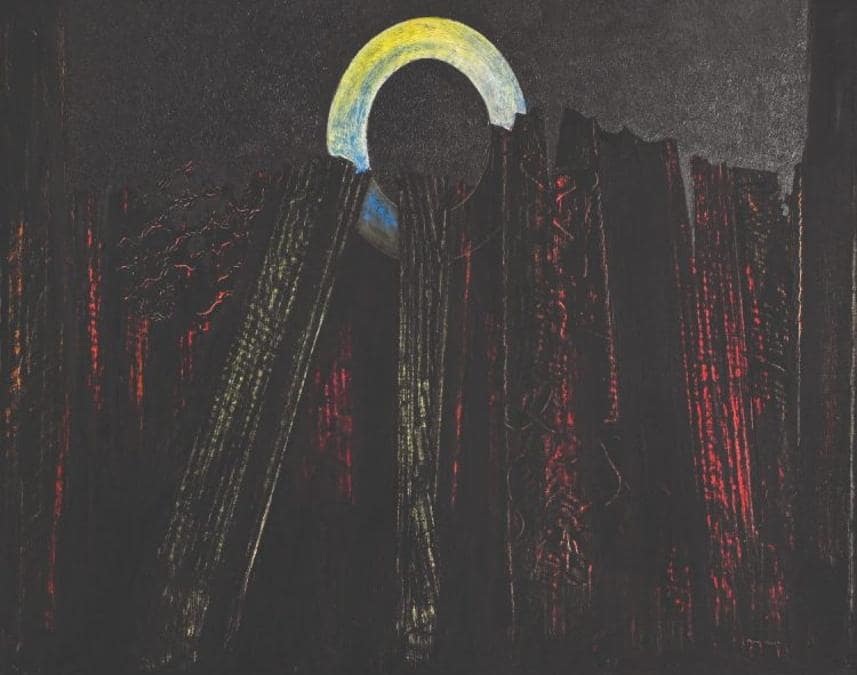 Questo olio su tela di Max Ernst (1891-1976), intitolato Foresta e datato 1927, proviene dalla collezione dei discendenti diretti di Henri Creuzevault, un parente stretto dell'artista che gli aveva dedicato un'importante mostra nella sua galleria di Avenue Matignon nel gennaio 1958. Quest'opera del pittore surrealista è stata venduta per più di un milione di euro il 20 novembre in una vendita organizzata a Parigi da Baecque et Associés