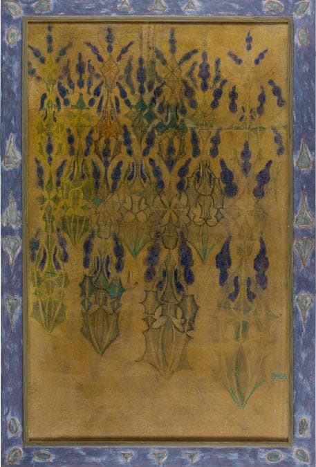 Giacomo Balla, Fiori stilizzati, 1918-20, stima 50-100.000 €, venduto a 50.000 €, Courtesy Art-Rite