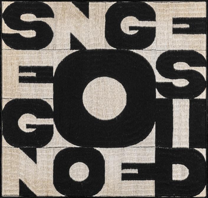 Alighiero Boetti, Segno e disegno, 1979, stima 70-80.000 €, venduto a 162.500 €, Courtesy Studio d'arte Martini
