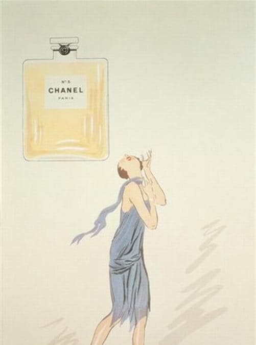 Vignetta di Sem, prima immagine nota di Chanel No. 5.