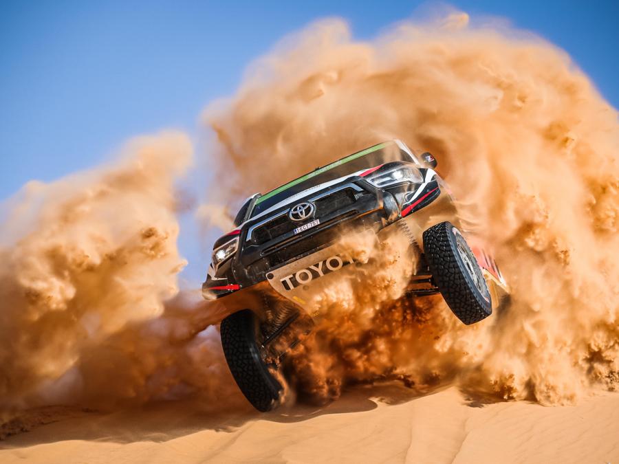 Dakar Rally 2021 si svolge in Arabia Saudita ( EPA/Julien Delfosse) 
