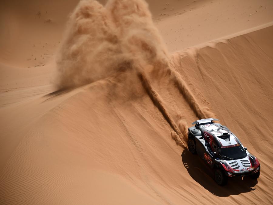 Dakar Rally 2021 si svolge in Arabia Saudita (Photo by FRANCK FIFE / AFP)