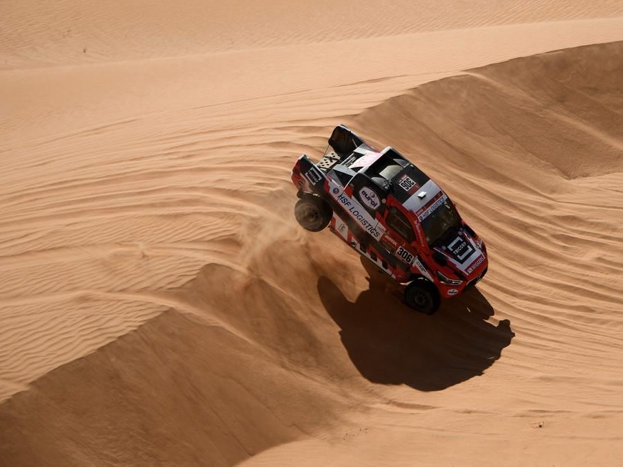 Dakar Rally 2021 si svolge in Arabia Saudita (Photo by FRANCK FIFE / AFP)