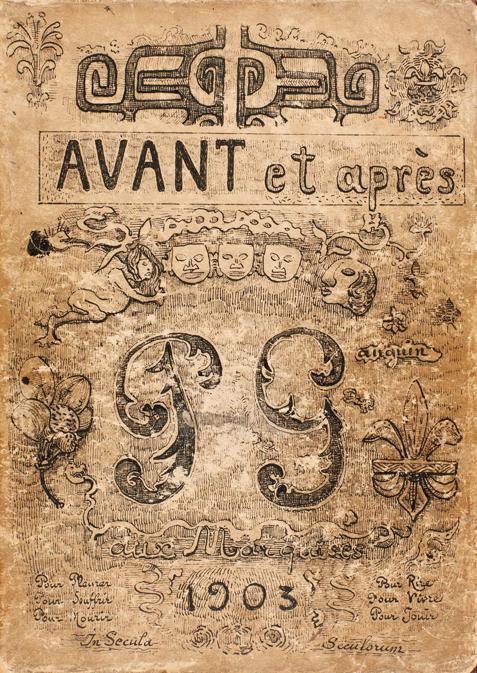 Manuscript of Avant et après by Paul Gauguin. Photos: Courtesy of the Courtauld Gallery