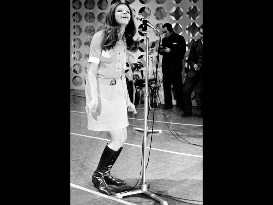 Milva nel  1968. (Getty Images)