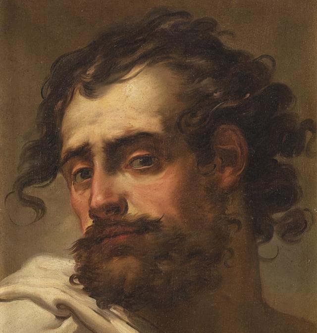 Lotto 146: GAETANO GANDOLFI “Busto d'uomo barbuto”, olio su tela, cm 47,5x34,5.Venduto € 100.000 Courtesy Il Ponte Casa d'aste 