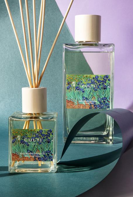 Van Gogh Irises, dedicato a uno dei quadri più importanti della di Van Gogh, nato dalla collaborazione tra Culti Milano e Getty Museum di Los Angeles