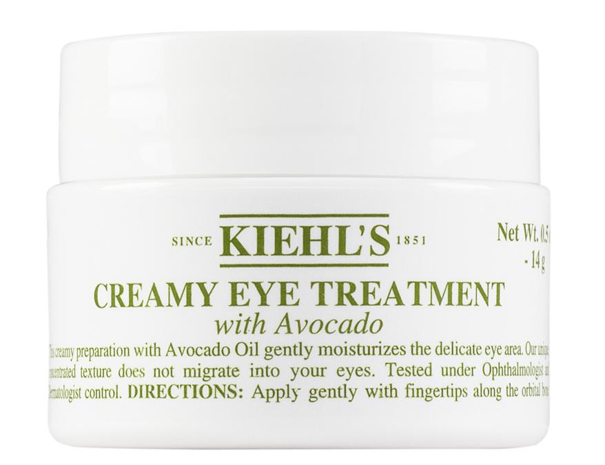 Kiehl's - Creamy Eye Treatment With Avocado, una crema dalla texture ricca e cremosa, per un'idratazione a lunga durata. La sua formula, a base di vitamina A, olio di Avocado e acidi grassi, dona luminosità alla zona perioculare. Protegge la zona del contorno occhi dalla sovra-esposizione a schermi digitali causata dall'utilizzo quotidiano di dispositivi tecnologici.