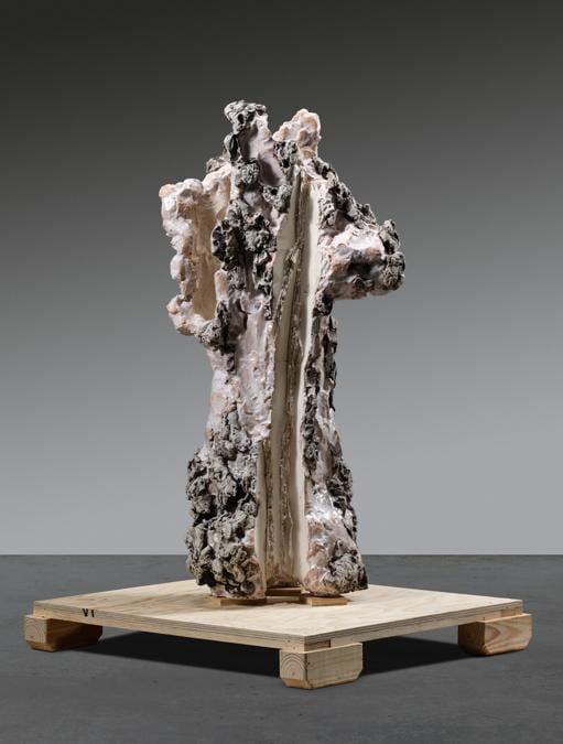 Leoncillo, San Sebastiano Bianco, 1962 (courtesy di Sotheby's)