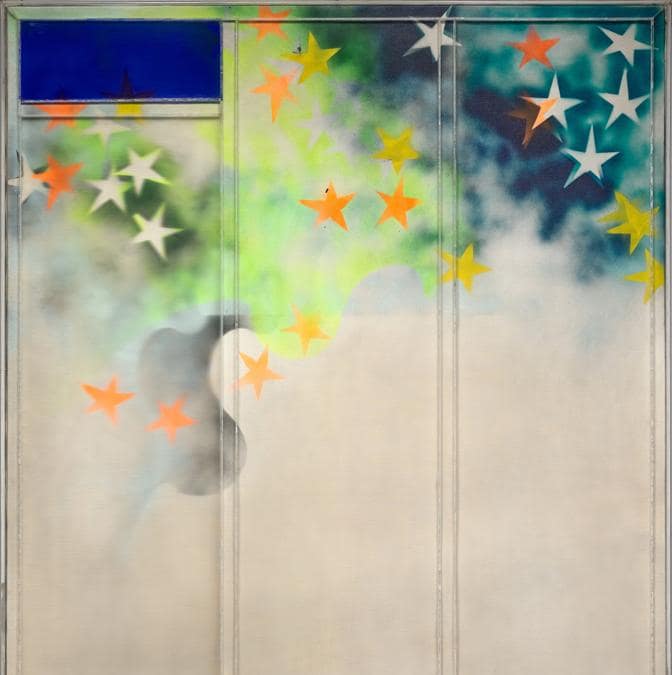 Mario Schifano, Tutte stelle, 1967 (courtesy di Sotheby's)