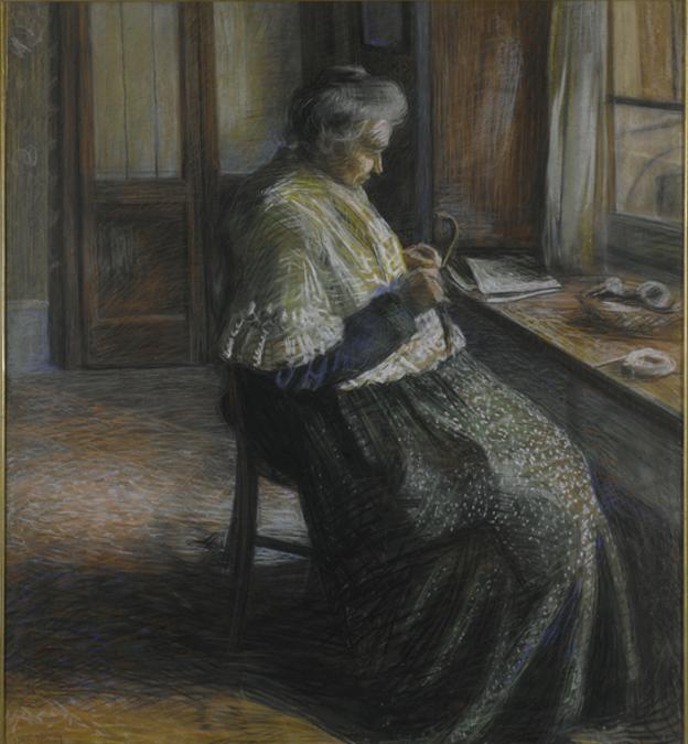 Boccioni, La Madre