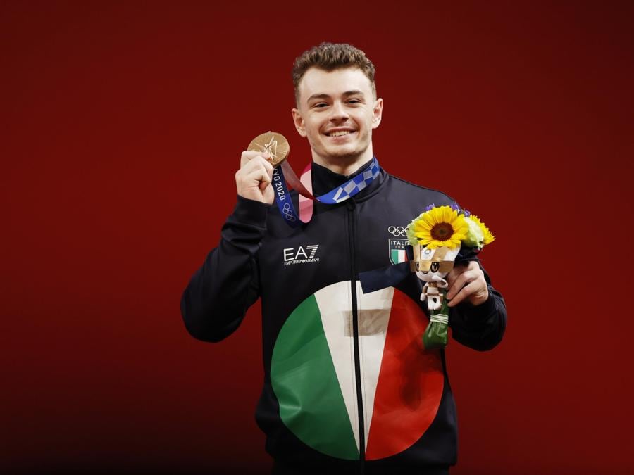 Bronzo: Mirko Zanni (Sollevamento pesi) - Epa/Ritchie B. Tongo