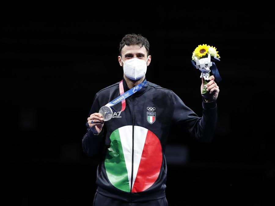 Argento: Luigi Samele (Scherma inviduale) - Epa/Kiyoshi Ota
