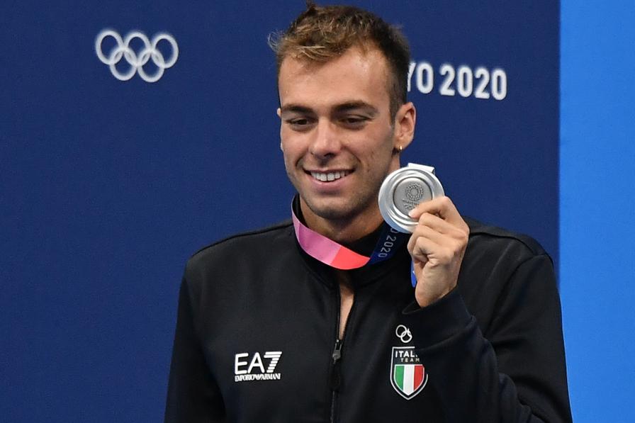 Argento: Gregorio Paltrinieri (Nuoto 800 stile libero) - Gian Mattia D'Alberto/LaPresse