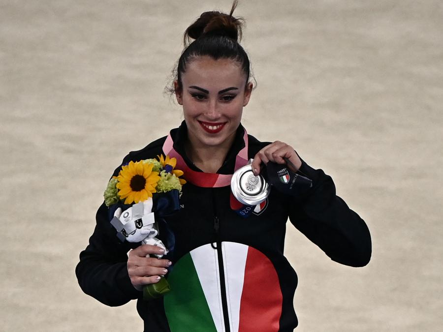 Argento: Vanessa Ferrari (ginnastica artistica) - Afp/Lionel Bonaventure