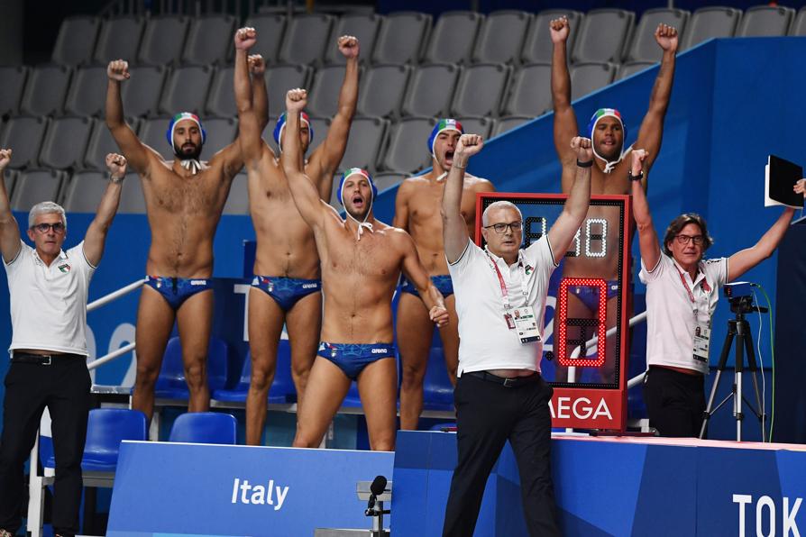 La squadra italiana (Foto Gian Mattia D'Alberto / LaPresse)