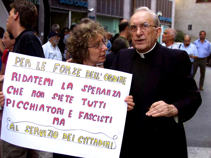 Don Andrea Gallo (F.Silvi / ANSA / li)