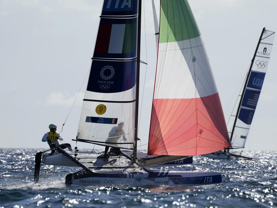  Ruggero Tita e Caterina Banti (AP Photo/Gregorio Borgia)