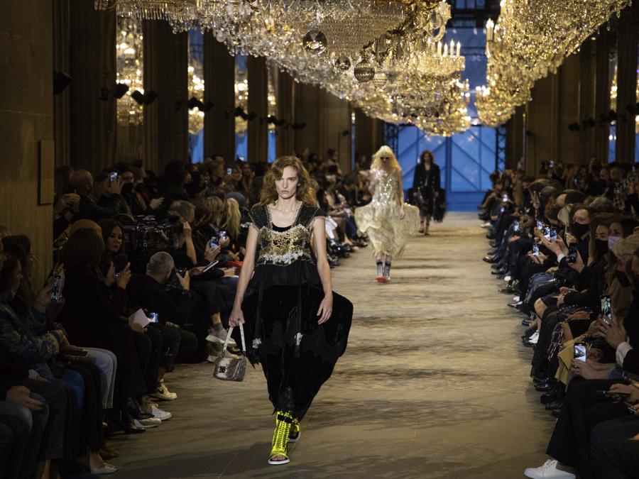 Louis Vuitton Primavera-Estate 2022. (Photo by Vianney Le Caer/Invision/AP)