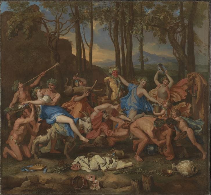 Nicolas Poussin. The Triumph of Pan. 1636. Oil on canvas 135.9 x 146 cm. © The National Gallery, London