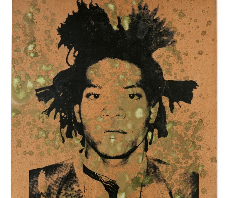 Andy Warhol (1928-1987). Jean-Michel Basquiat, stamped with the Estate of Andy Warhol and the Andy Warhol Foundation for the Visual Arts, Inc. stamps and numbered ‘VF PO50.762' (on the overlap) metallic pigment, acrylic, silkscreen ink and urine on canvas 40 x 40 in. (101.6 x 101.6 cm.) Executed in 1982. Price realised: USD $40,091,500