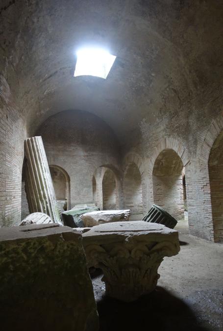  I sotterranei dell’anfiteatro flavio a Pozzuoli