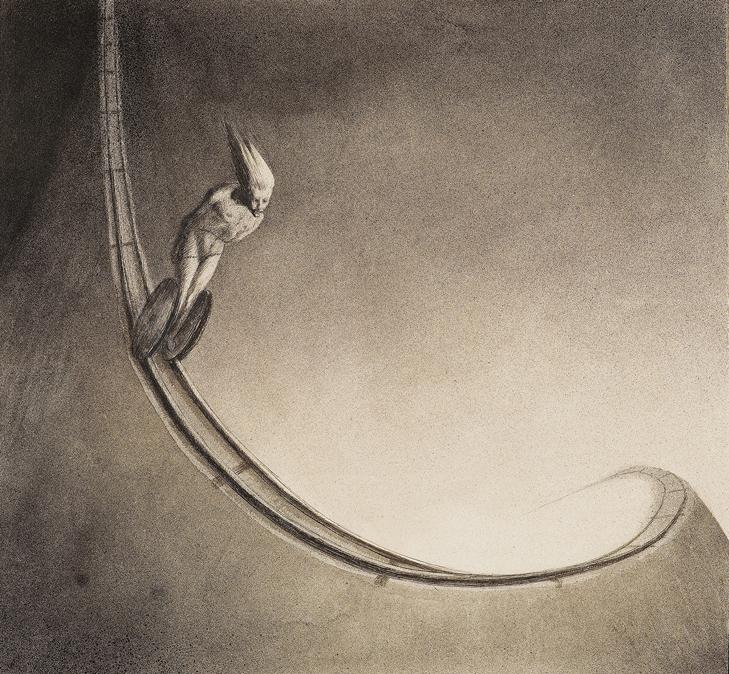 Alfred Kubin, L’uomo, ca. 1902 © Leopold Museum, Wien - Foto- Leopold Museum, Wien © Eberhard Spangenberg, München Bildrecht, Wien 2022 