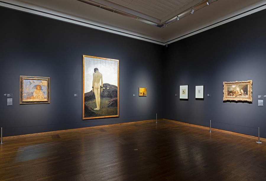 Una stanza della mostra  Alfred Kubin © Leopold Museum, Wien, Foto - Lisa Rastl 