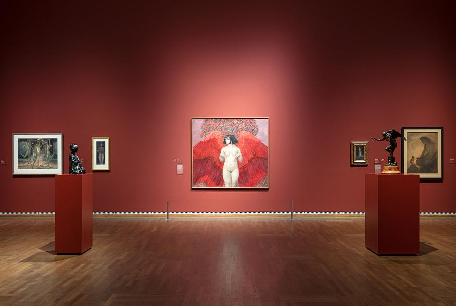 Una stanza della mostra Alfred Kubin © Leopold Museum, Wien, Foto - Lisa Rastl 