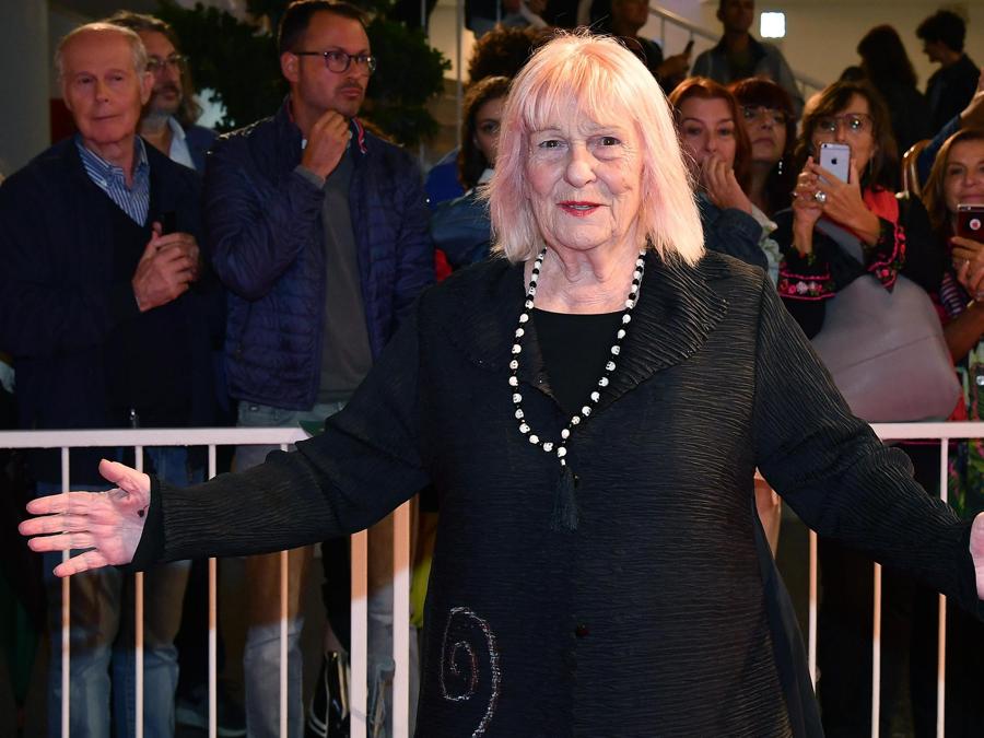 Letizia Battaglia alla première di “La mafia non e’ piu’ quella di una volta’ durante il 76° Festival Internazionale del Cinema di Venezia, Italia, 06 settembre 2019. ANSA/ETTORE FERRARI