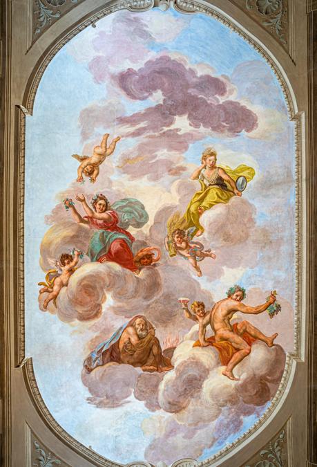 Decorazione dei soffitti del piano nobile, Courtesy Palazzo Portinari Salviati