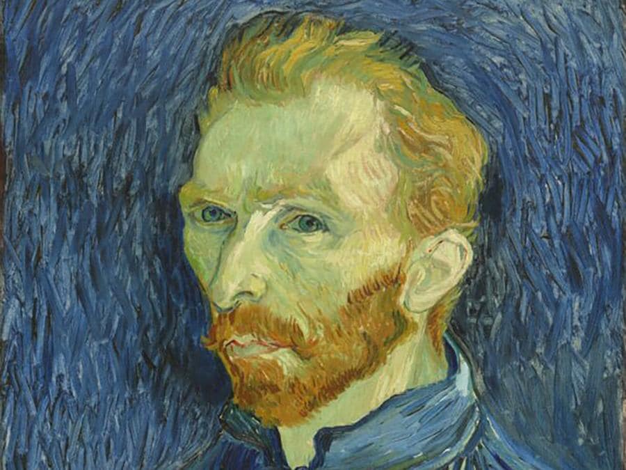 Vincent van Gogh -1853-1890 - autoritratto di settembre 1889 (National Gallery of Art Washington DC)