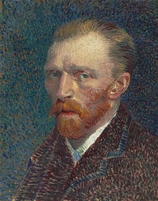Vincent van Gogh -1853-1890 - Autoritratto -1887 (The Art Institute of Chicago)