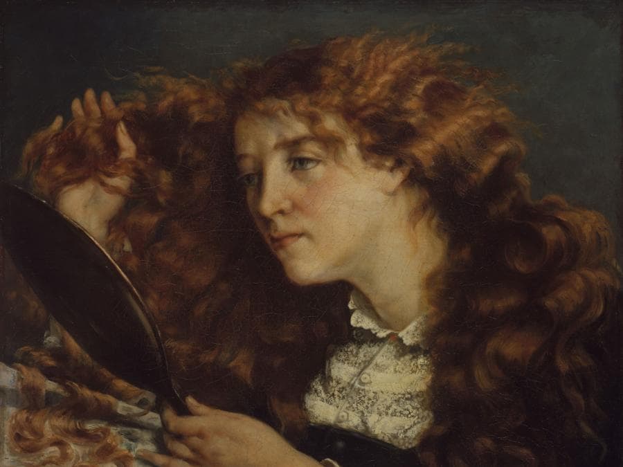Gustave Courbet, Jo, La Belle Irlandaise, 1865–66. Oil on canvas, 55.9 x 66 cm. The Metropolitan Museum of Art, H. 0. Havemeyer Collection, Bequest of Mrs. H. 0. Havemeyer