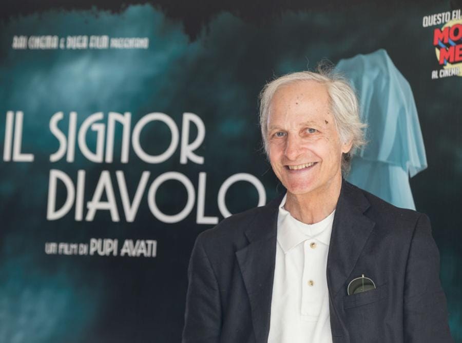 Lino Capolicchio posa per i fotografi durante la presentazione del film "Il signor diavolo" di Pupi Avati. (Photo by Matteo Nardone/Pacific Press/LightRocket via Getty Images)