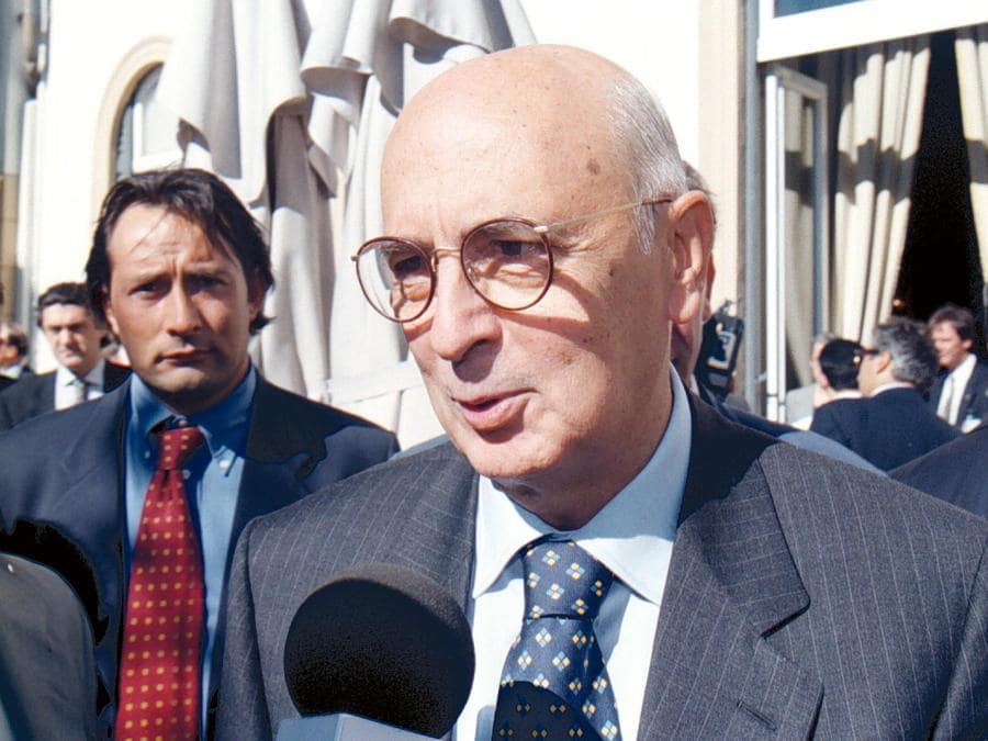 Settembre 1996, ministro dell'Interno, a  Cernobbio (LI G.Farinacci/ANSA)